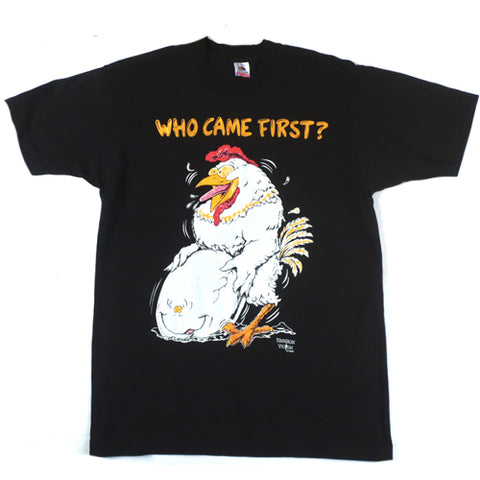 Vintage Who Came First? Fashion Victim T-Shirt