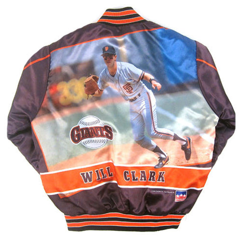 Vintage Will Clark SF Giants 1990 Jacket