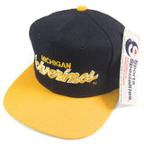 Vintage Michigan Wolverines Sports Specialties Snapback Hat NWT