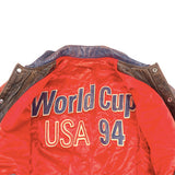 Vintage 1994 World Cup Jeff Hamilton Leather Jacket