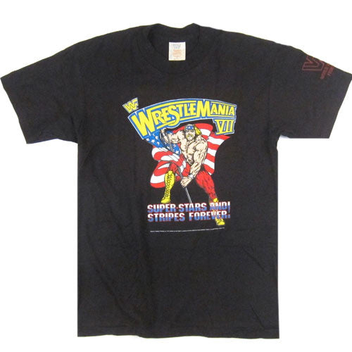 Vintage Wrestlemania VII 1991 WWF Hulk Hogan T-Shirt