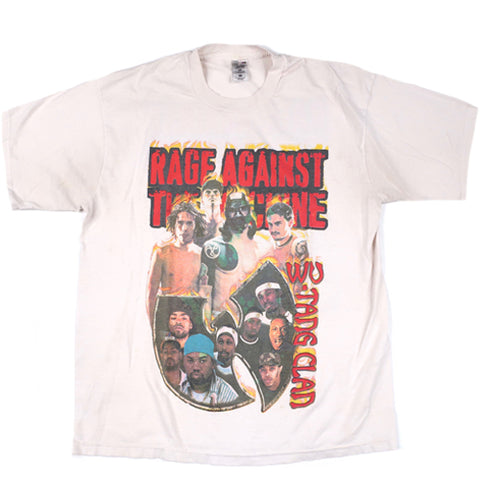 Vintage Wu-Tang Rage Against The Machine 1997 T-shirt